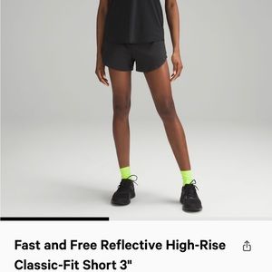 Lululemon Fast & Free Classic-Fit Short 3”